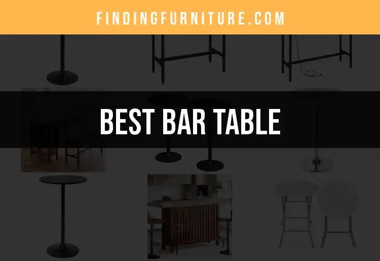 12 Stunning Bar Tables to Elevate Your Space