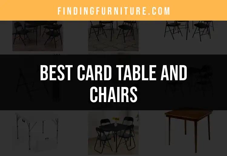 15 Best Card Table and Chairs for Every Game Night