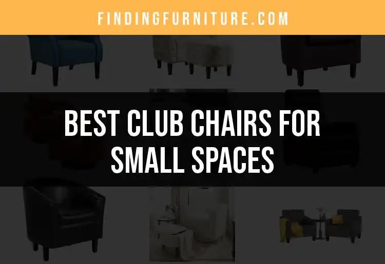 12 Best Club Chairs for Small Spaces You’ll Love