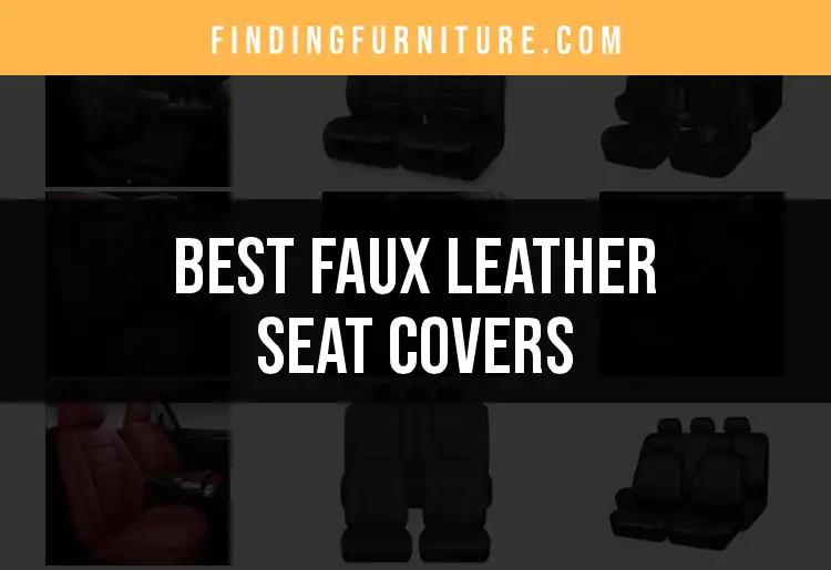 11 Best Faux Leather Seat Covers for Ultimate Comfort