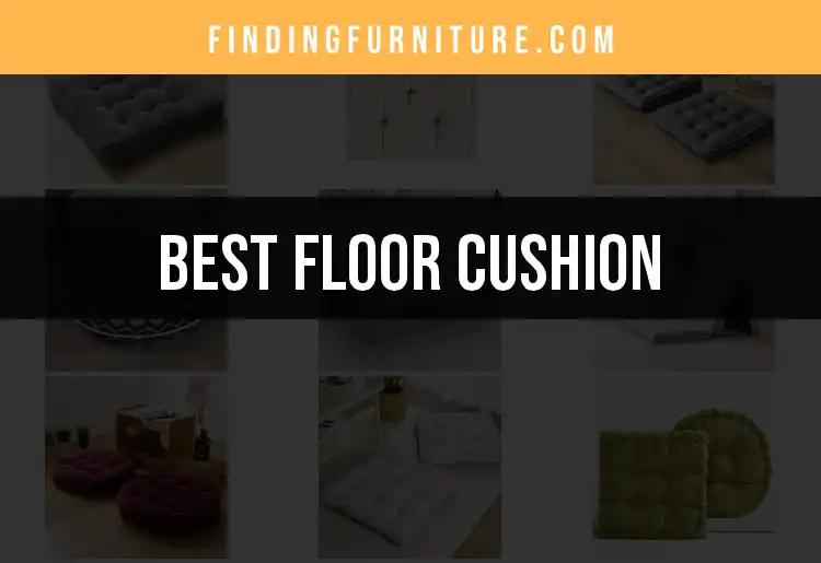 12 Best Floor Cushions for Comfort and Style