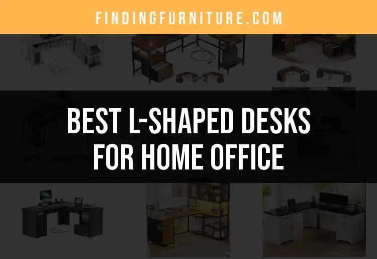 12 Stunning L-Shaped Desks for Your Home Office Delights
