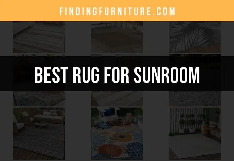 11 Stunning Rugs for Your Sunroom Makeover